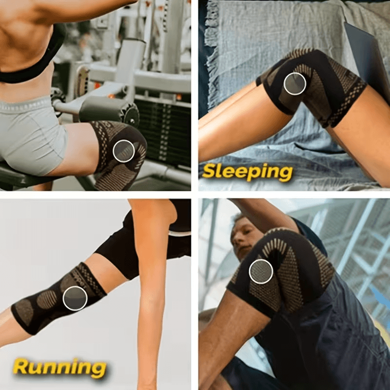 Copper Knee Brace for Arthritis Pain Relief and Everyday Compression Support