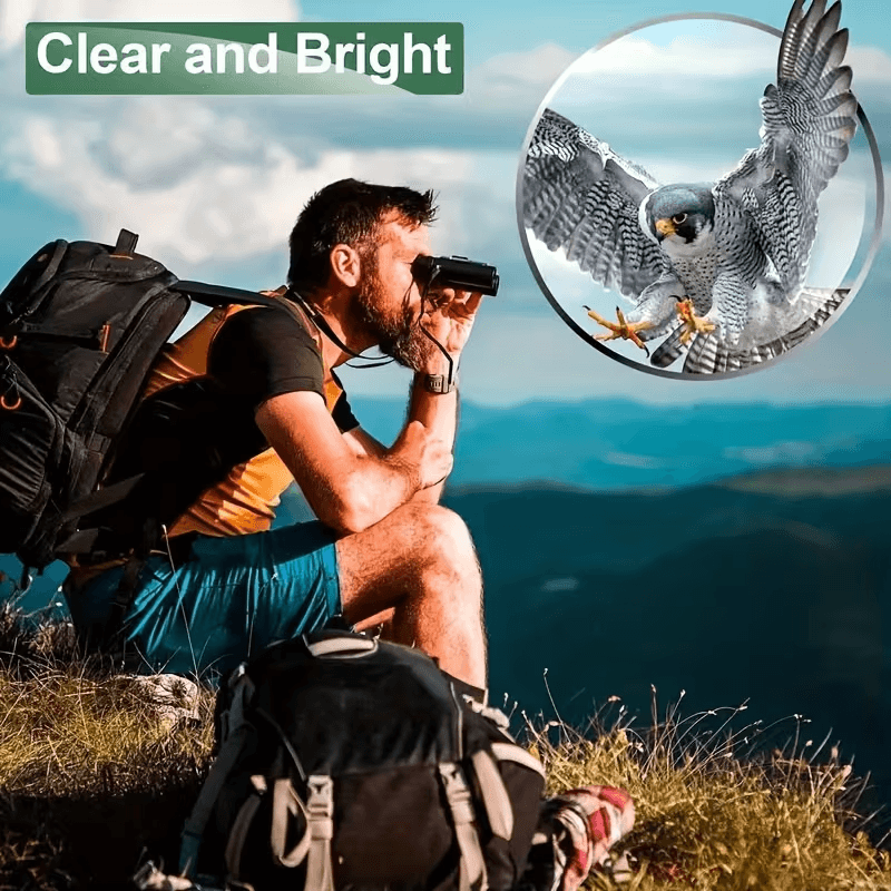 40x22 HD Binoculars with FMC Optics for Birdwatching, Hiking & Travel