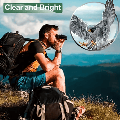 40x22 HD Binoculars with FMC Optics for Birdwatching, Hiking & Travel