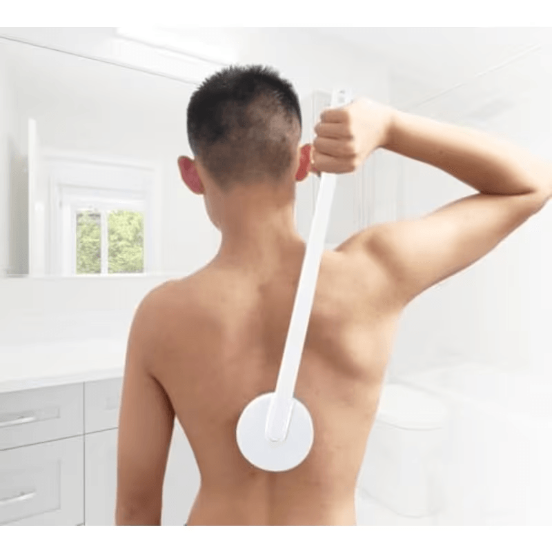Long Handle Back Lotion Applicator & Massager for Easy Self Care Without Assistance