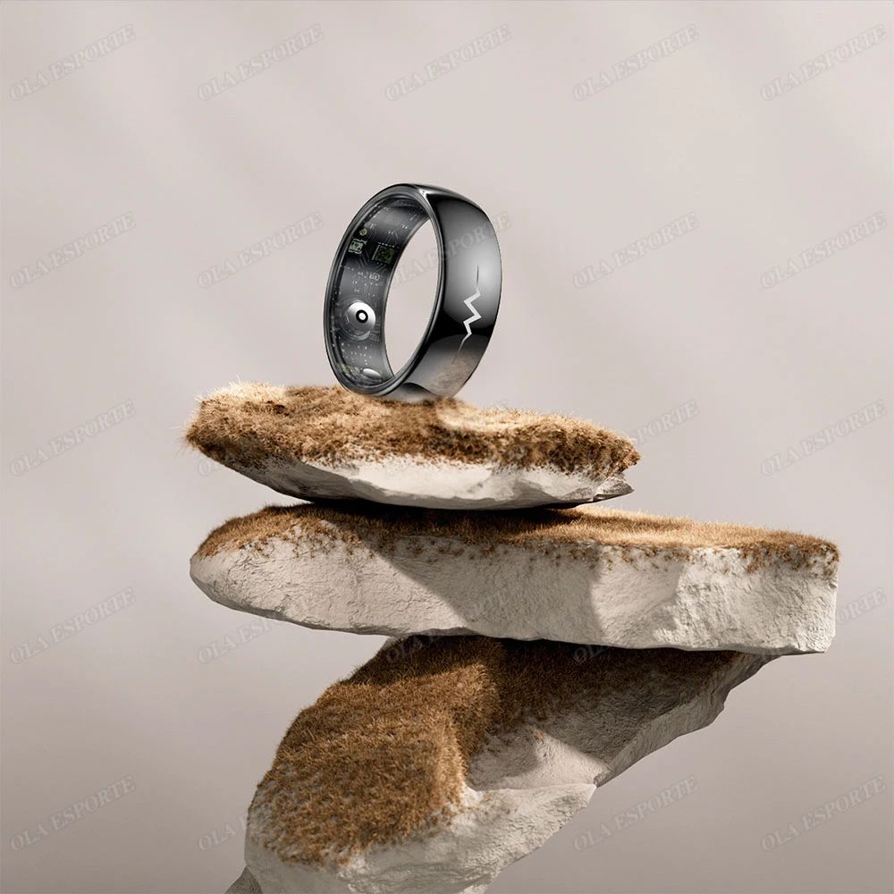 Smart Health Monitoring Ring Heart Rate SpO2 Blood Pressure Temperature Sleep Tracker