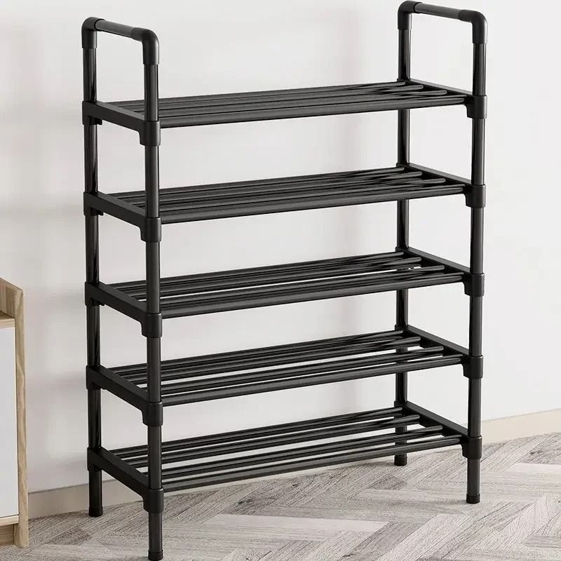 Multilayer Metal Shoe Rack Organizer for Entryway Bedroom Closet Storage