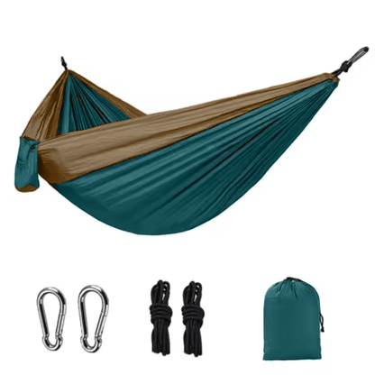 Ultra Light Camping Hammock 300kg Heavy Duty Parachute Nylon Travel Hammock for Outdoor and Indoor Use