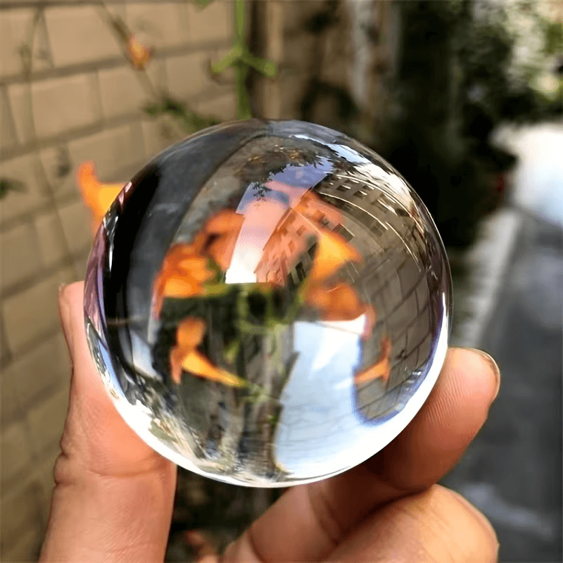 Crystal Ball Refraction Photography Lens for Inverted, Artistic Photo Effects