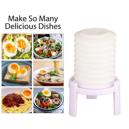 Easy Egg Peeler for Boiled Eggs, Quick, No-Mess Shell Removal for Smooth Meal Prep