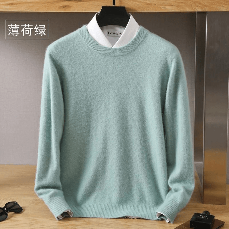 Men's Knit Pullover Sweater for Winter Layering, Smart-Casual Looks & Daily Comfort