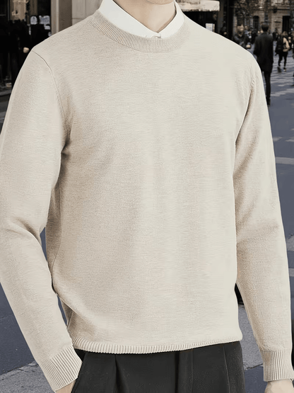Mens Mink Cashmere Sweater, Luxurious Warmth & Softness for Winter