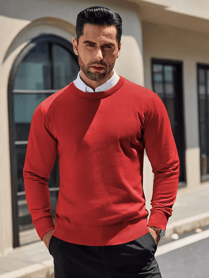 Mens Mink Cashmere Sweater, Luxurious Warmth & Softness for Winter