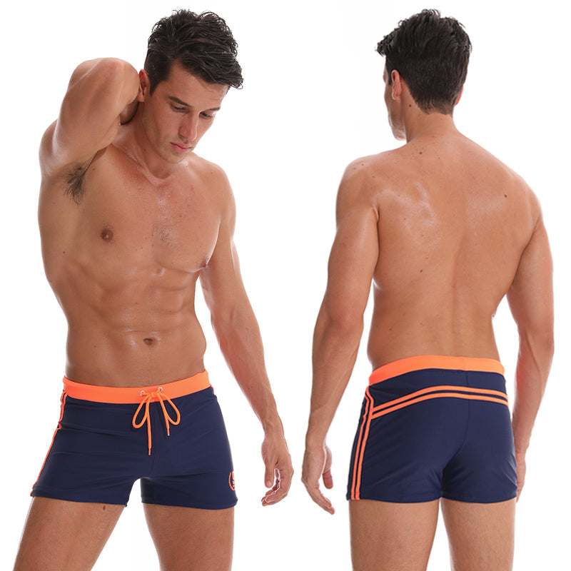 Mens Swimwear Boxer Shorts, Maillot De Bain Surf Swimsuit, Swim Suits for Men, Swim Trunks, Beachwear for Boys