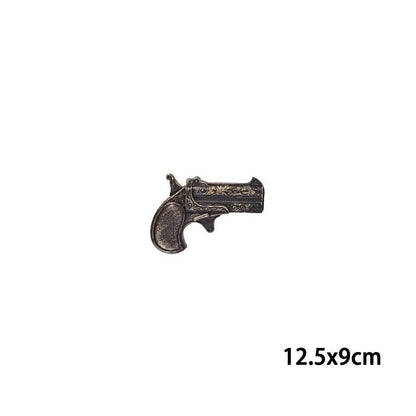 Retro Pirate Flintlock Costume Pistol Halloween Party Cosplay Prop for Boys and Girls