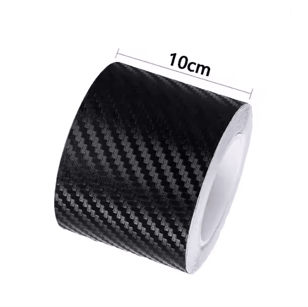 CarbonShield 3D Carbon Fiber Car Door Sill and Bumper Protector Stickers