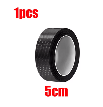 Carbon Fiber Car Door Sill Protector Anti Scratch Threshold Sticker