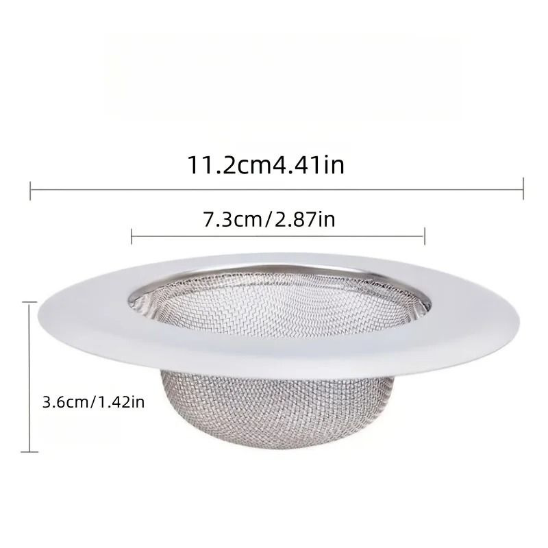 Efficient Stainless Steel Kitchen Sink Filter with Sealing Cover