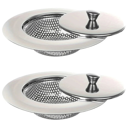 Efficient Stainless Steel Kitchen Sink Filter with Sealing Cover