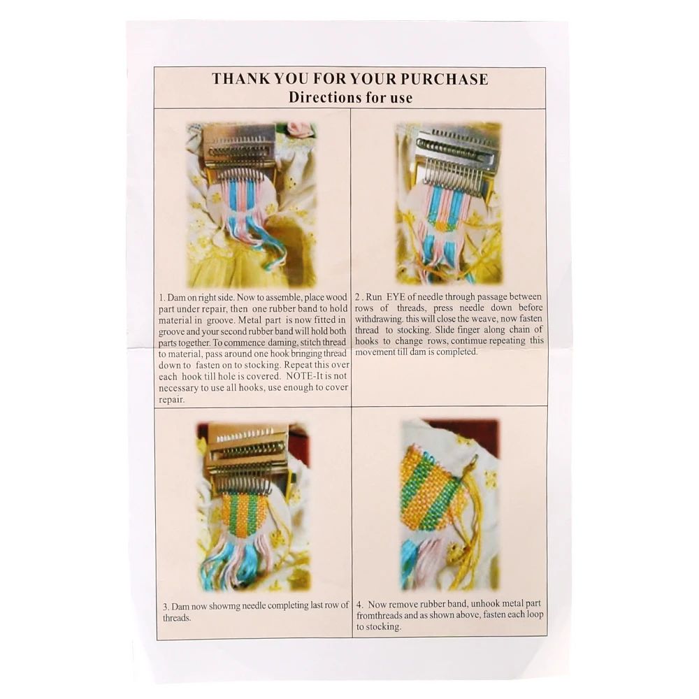 Manual Darning Loom For Repairing Socks, Sweaters, And Clothing Holes