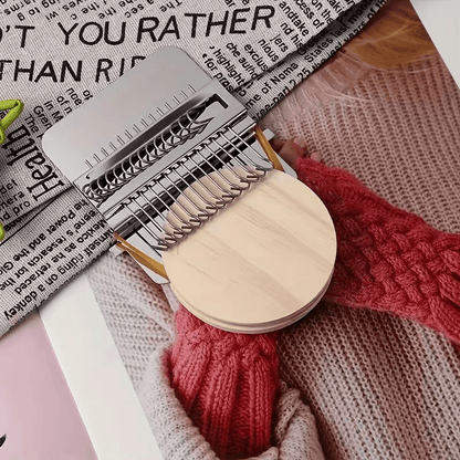 Weaving Darning Loom Tool For Fabric Repair, Smooth Fixes For Holes & Tears