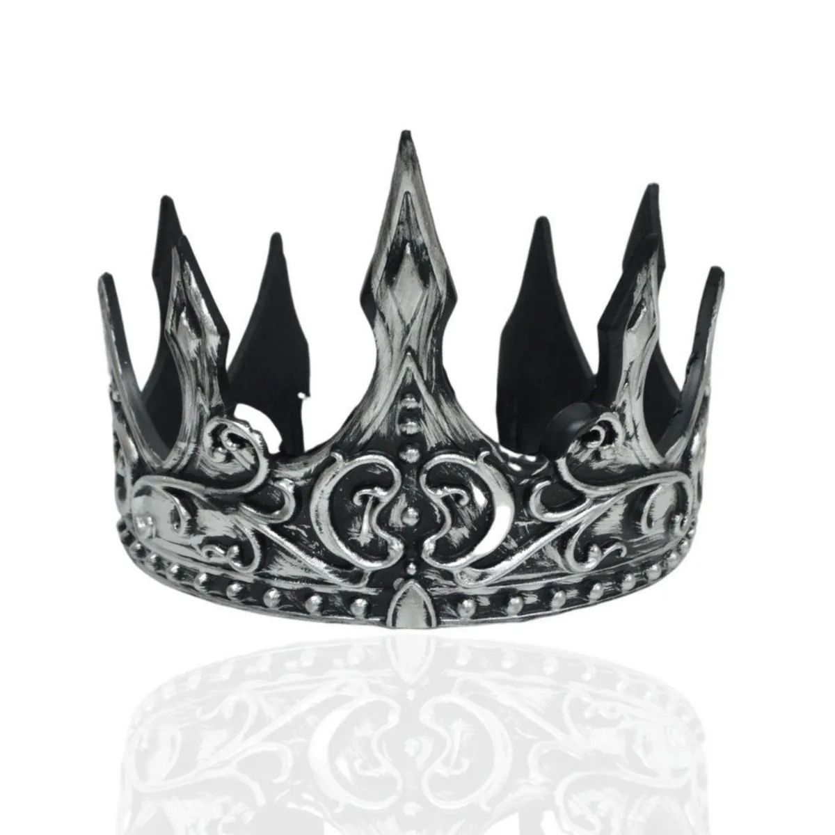 Halloween Baroque Metal Crown Royal Ball Party Tiara for Children Cosplay Cosplay item