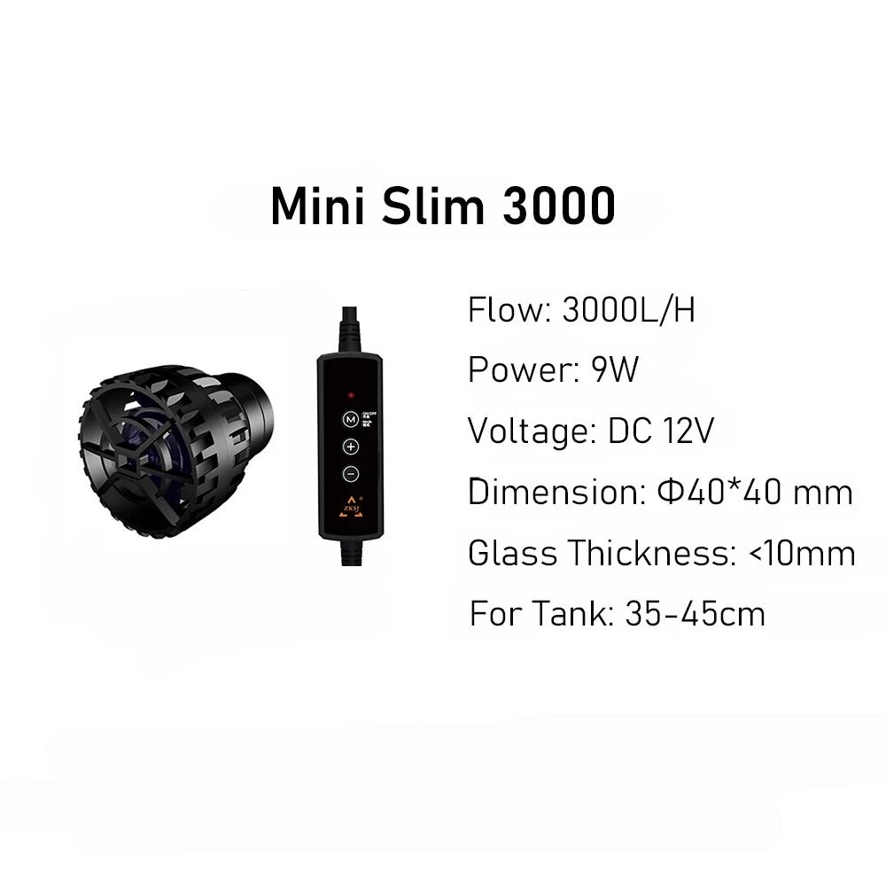 Third-Generation Ultra-Compact Mini Aquarium Wave Maker
