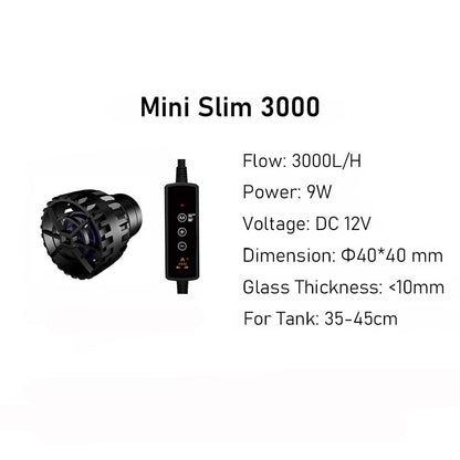 Third-Generation Ultra-Compact Mini Aquarium Wave Maker