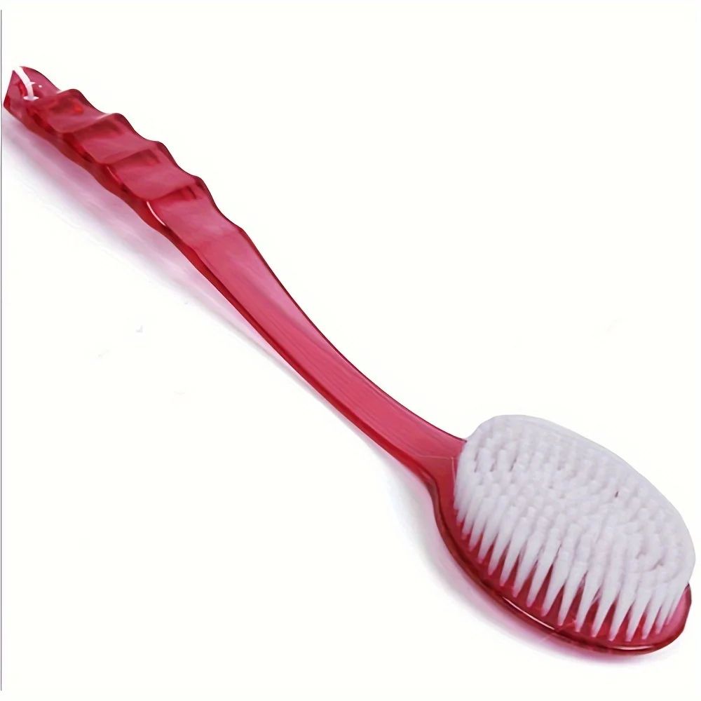 Long Handle Shower Brush Back Scrubber – Exfoliating Body Brush for Deep Clean