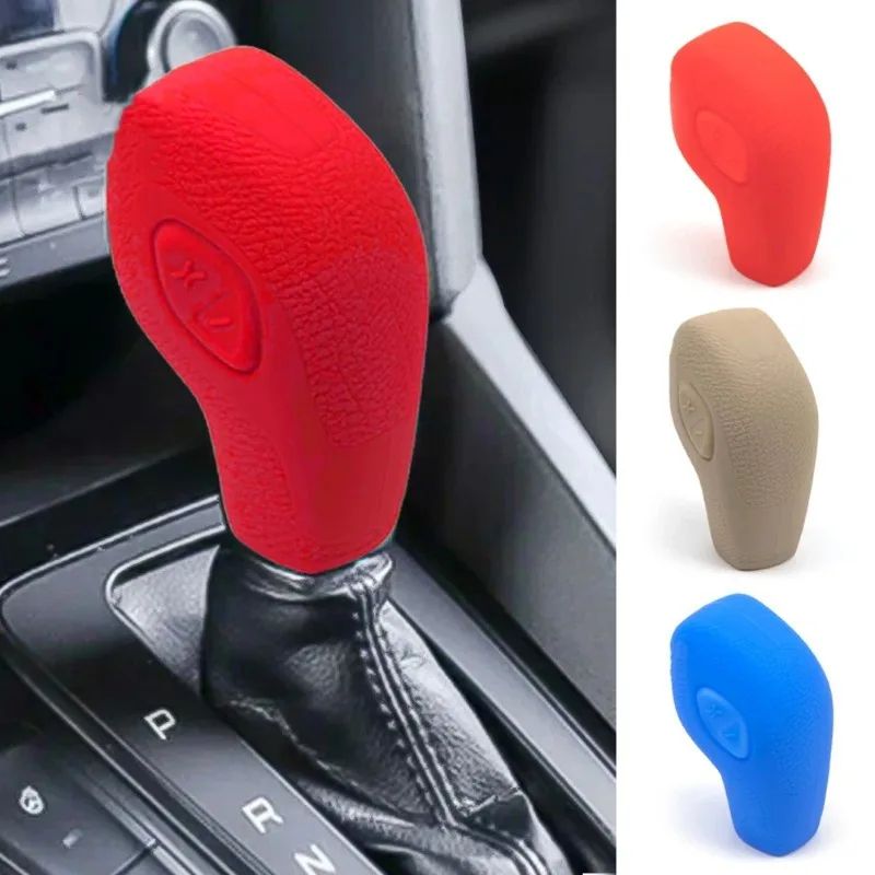 Universal Silicone Gear Shift Cover – Anti-Slip Shift Knob Cover & Car Gear Shifter Protector
