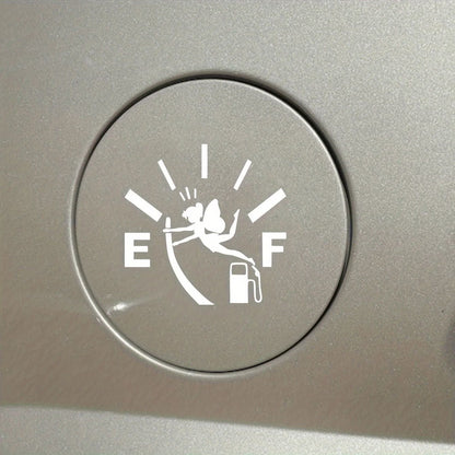 Fairy Fuel Tank Cap Sticker – Cute Car Gas Cap Decal, Vinyl Waterproof Fuel Gauge Sticker
