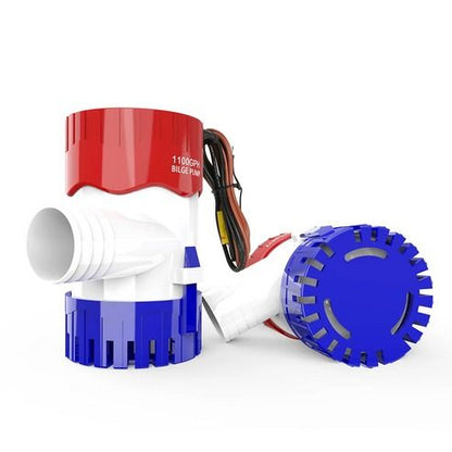 Electric Marine Bilge Water Pump for Boat, Submersible Sump, Durable, Easy Installation