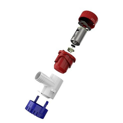 Electric Marine Bilge Water Pump for Boat, Submersible Sump, Durable, Easy Installation