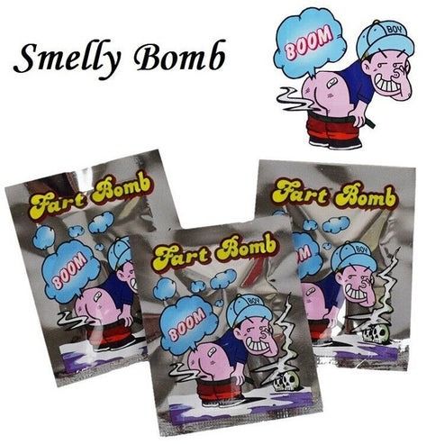 Stinky Fart Prank Bomb Bags Funny Gag Joke Set for Parties & April Fools