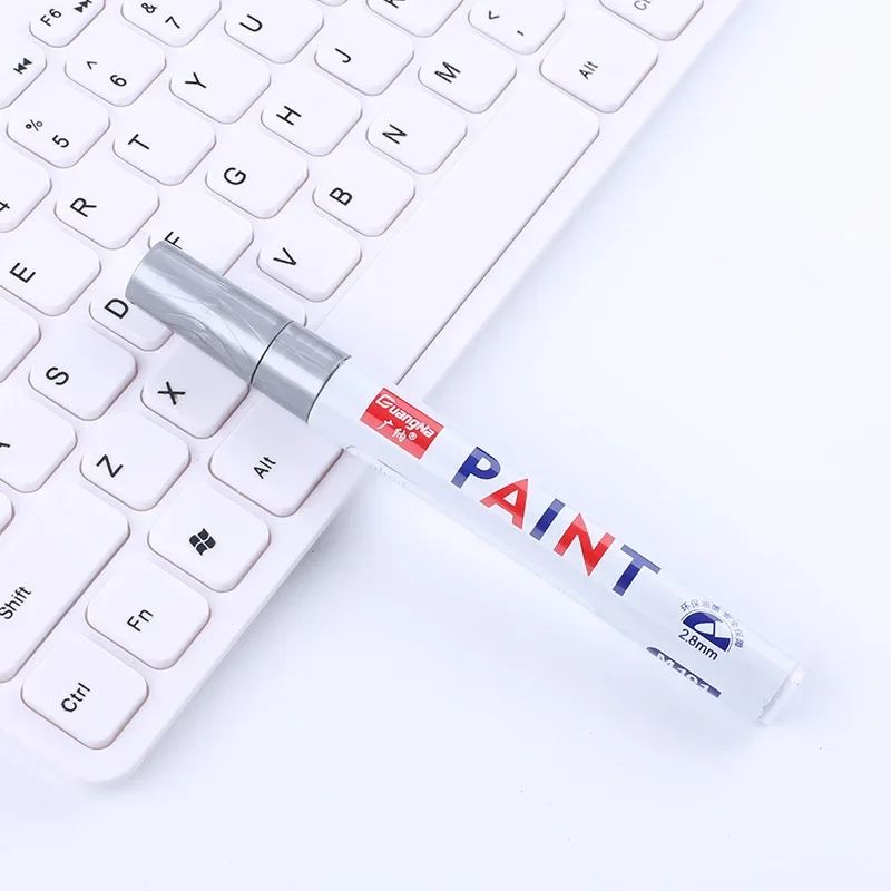 Waterproof Tire Paint Pen Permanent Marker for Wheels, Treads & Auto Detailing
