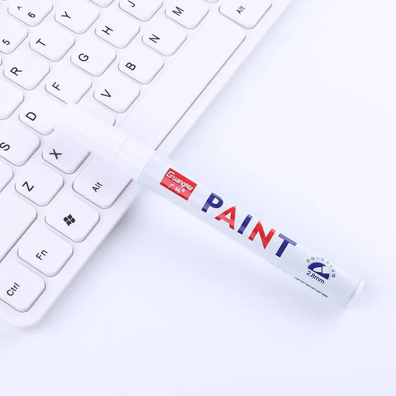 Waterproof Tire Paint Pen Permanent Marker for Wheels, Treads & Auto Detailing