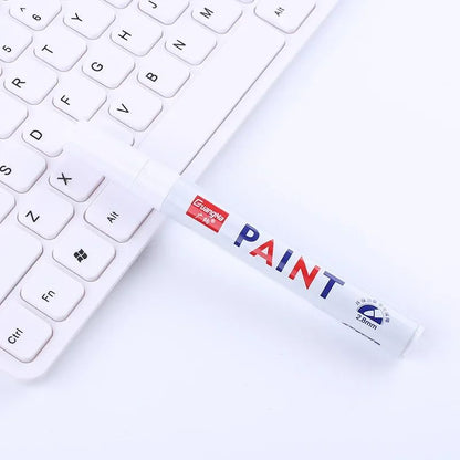 Waterproof Tire Paint Pen Permanent Marker for Wheels, Treads & Auto Detailing