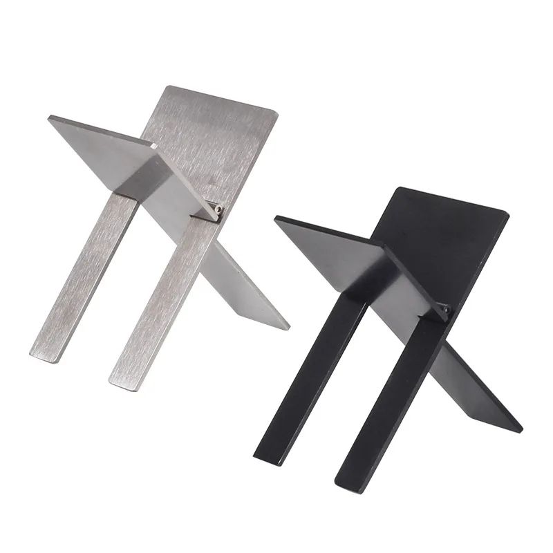 Portable Folding Stainless Steel Cigar Holder Stand – Travel Cigar Rest Rack, Stable Tabletop Cigar Accessory for Smoker