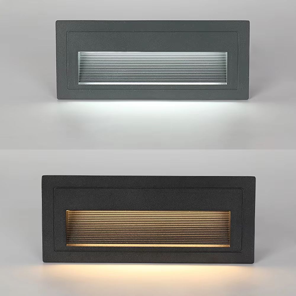 Waterproof Outdoor LED Stair Wall Light 3W/6W for Exterior Step Illumination