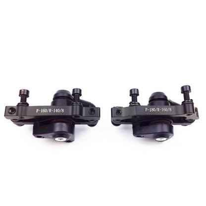 BB8-Style Mechanical Disc Brake Caliper Set (F160/R140) – Front & Rear Bicycle Disc Brake Set for Smooth, Reliable Stop