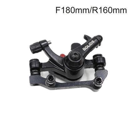 BB8-Style Mechanical Disc Brake Caliper Set (F160/R140) – Front & Rear Bicycle Disc Brake Set for Smooth, Reliable Stop