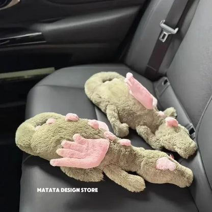 Jelly Matcha Cherry Dragon Plush Toy