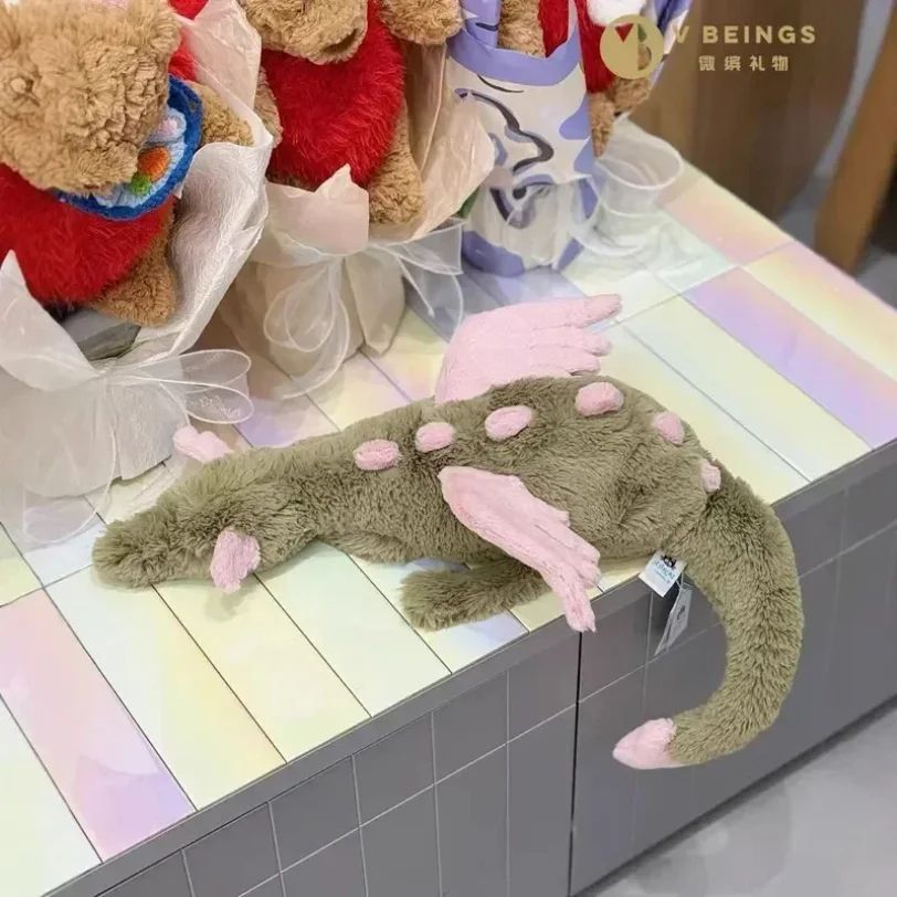 Jelly Matcha Cherry Dragon Plush Toy