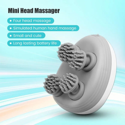 Wireless Deep Tissue Scalp and Body Massager