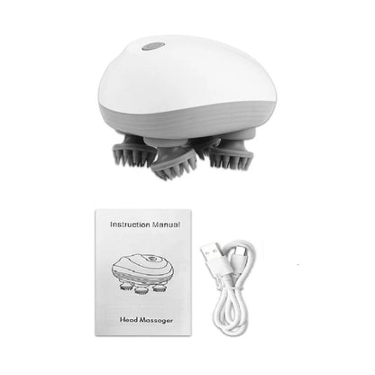 Wireless Deep Tissue Scalp and Body Massager