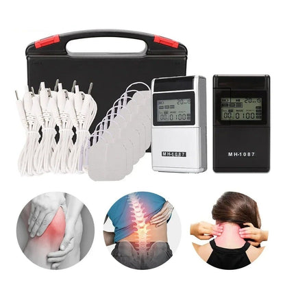 Professional Dual Channel TENS and EMS Pulse Therapy System