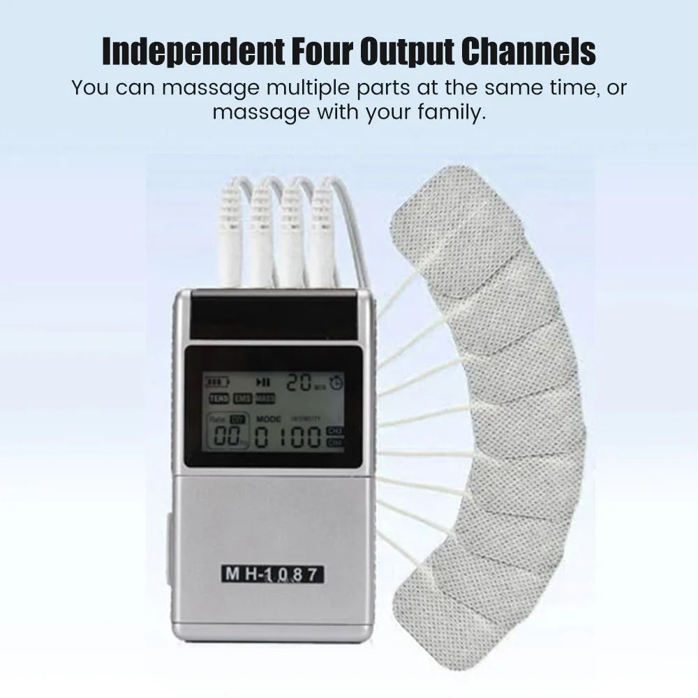 Professional Dual Channel TENS and EMS Pulse Therapy System