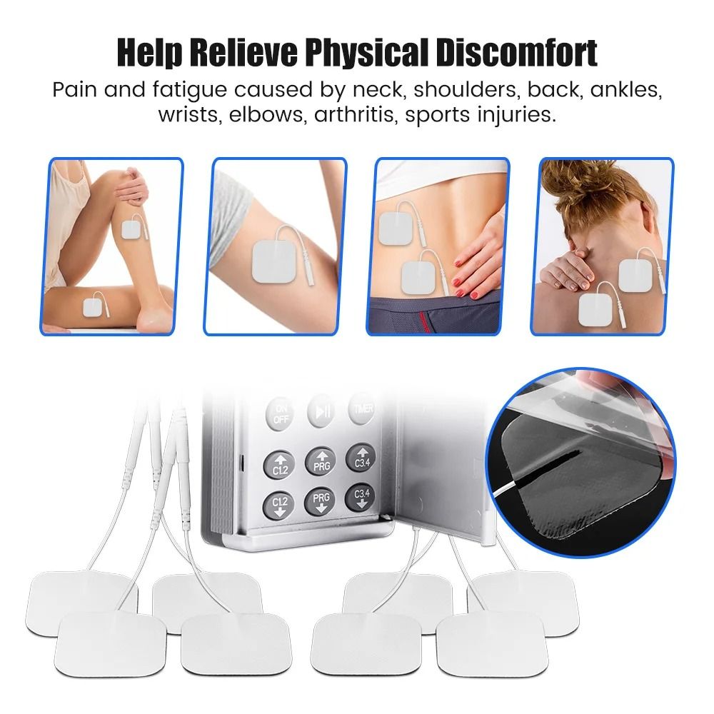 Professional Dual Channel TENS and EMS Pulse Therapy System