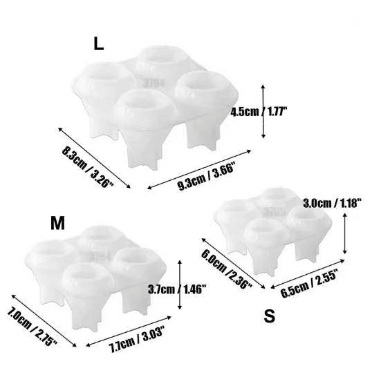 3D Strawberry Silicone Candle Mold for DIY Candle Making and Home Decor