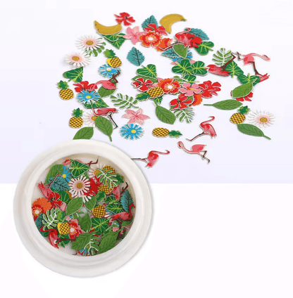 Ultra Thin Flower Nail Art Stickers for DIY Manicure Designs
