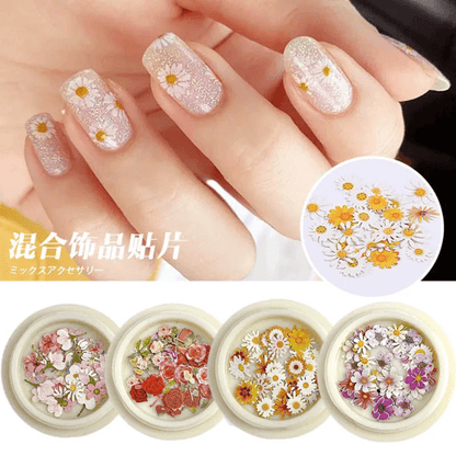 Ultra Thin Flower Nail Art Stickers for DIY Manicure Designs