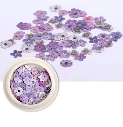 Ultra Thin Flower Nail Art Stickers for DIY Manicure Designs