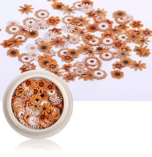 Ultra Thin Flower Nail Art Stickers for DIY Manicure Designs