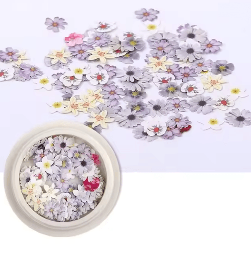 Ultra Thin Flower Nail Art Stickers for DIY Manicure Designs