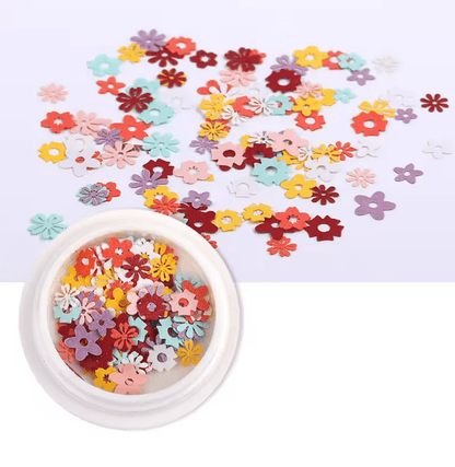 Ultra Thin Flower Nail Art Stickers for DIY Manicure Designs